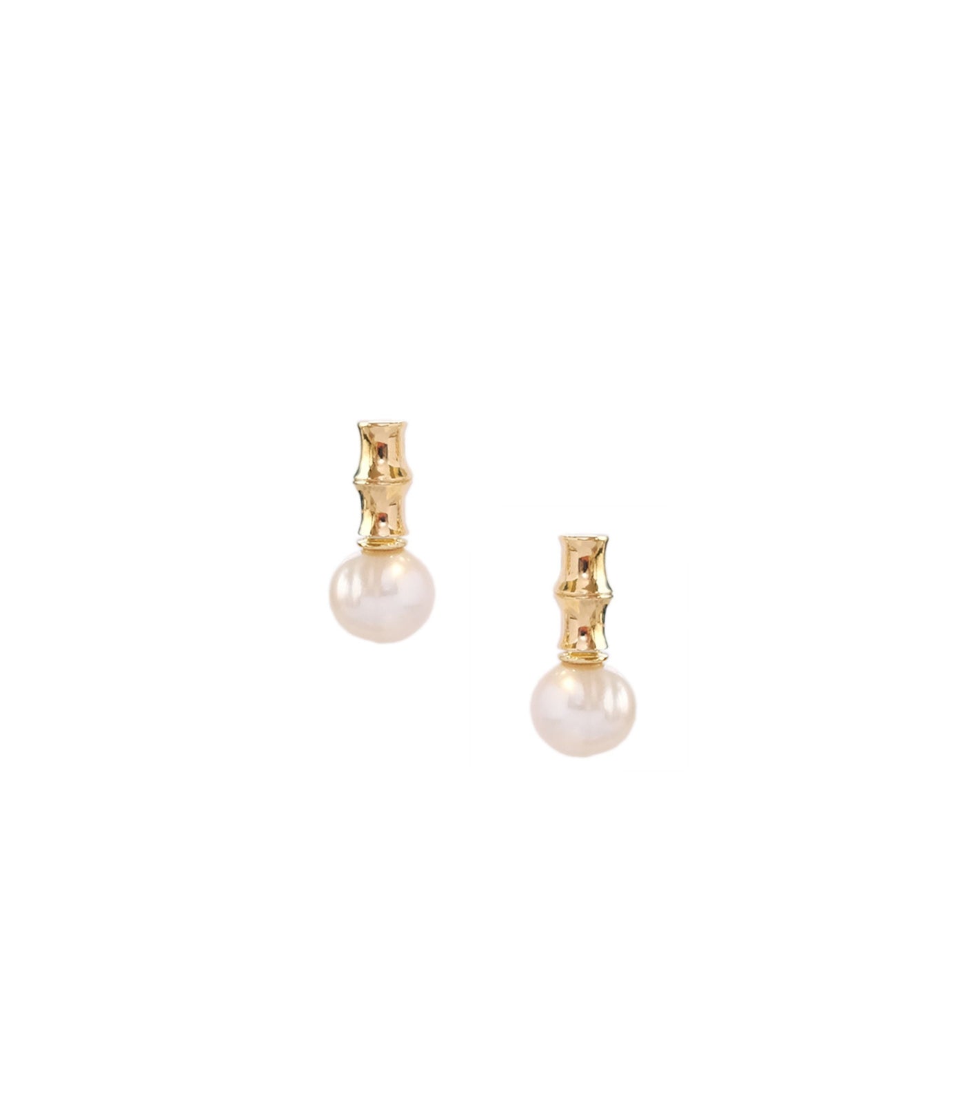 Wayan Pearl Drops Stud Earrings